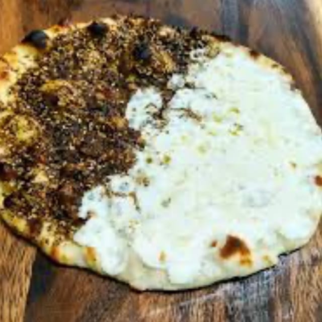 Half & Half Pizza.