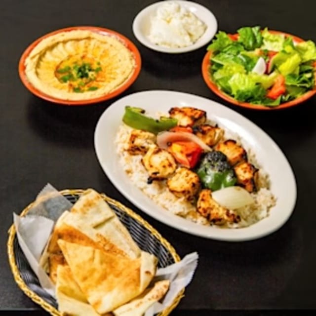 Chicken Kabob "Shish Taook" (Two Skewers).