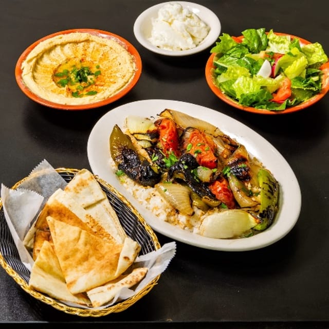 Veggie Kabob (Two Skewers).