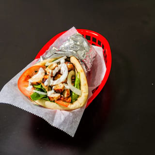 Chicken Bacon and Ranch Gyro