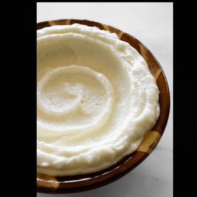 Byblos Homemade Garlic Sauce.