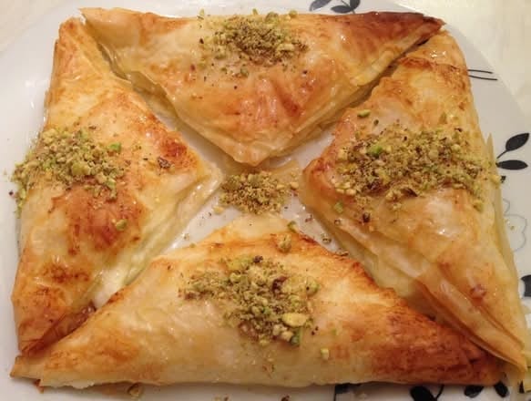 Cheese Baklava (Limited Availability).